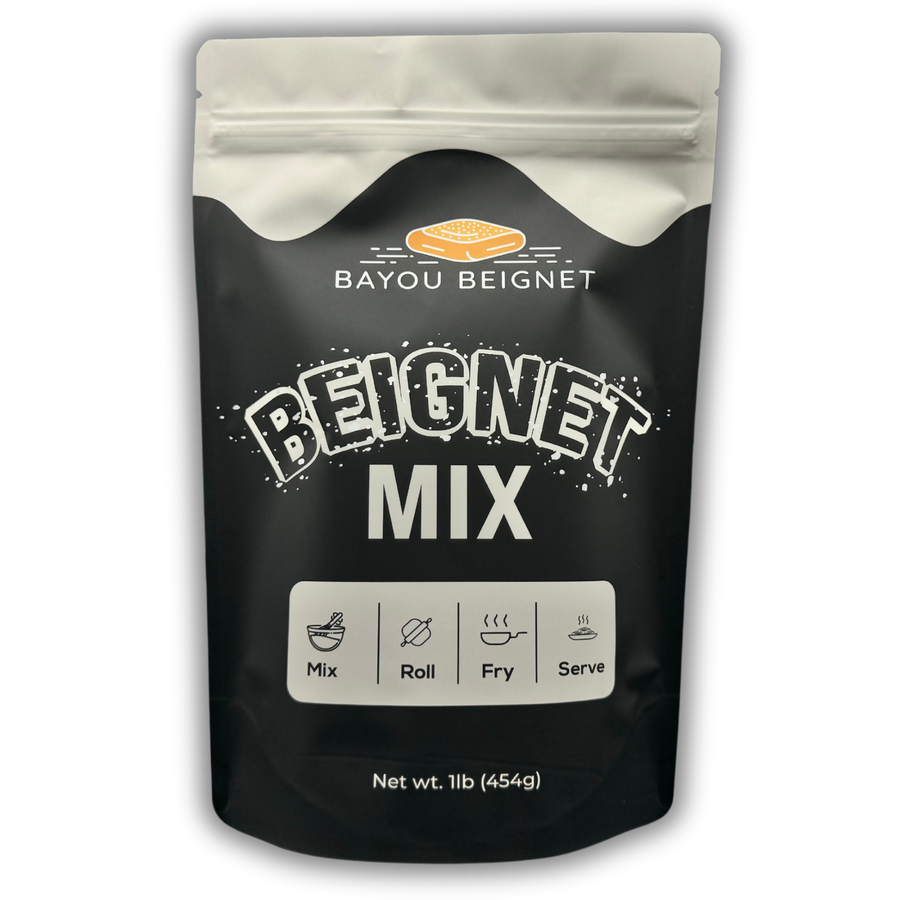 Bayou Beignet mix bag, front of pack